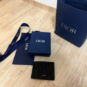 dior 디올 오블리크 반지갑 머니클립 카드지갑