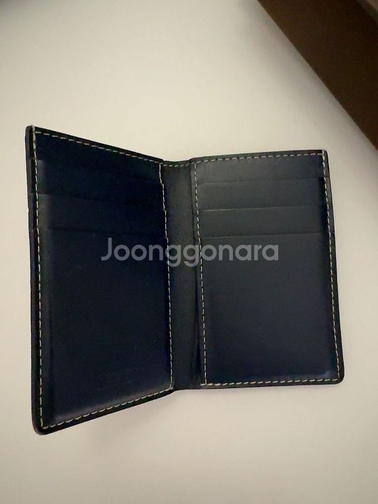 고야드 생피에르 카드지갑 네이비--4