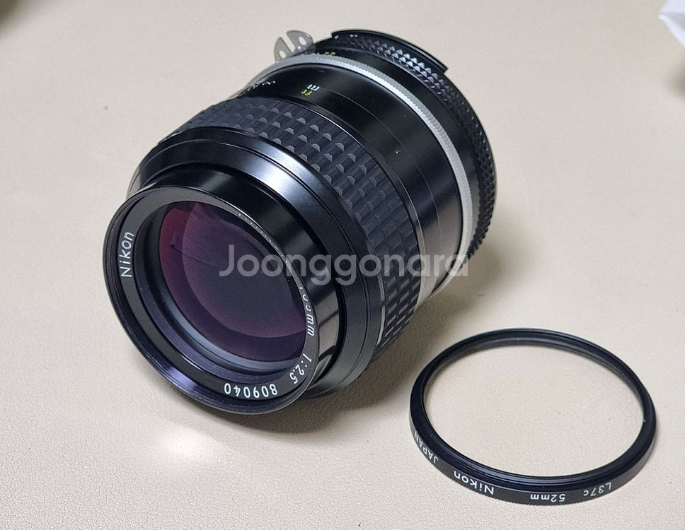 니콘 ai 105mm f2.5 A급 렌즈 판매합니다--2