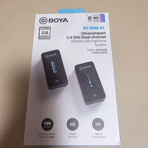 BOYA BY-XM6-S1 무선 마이크