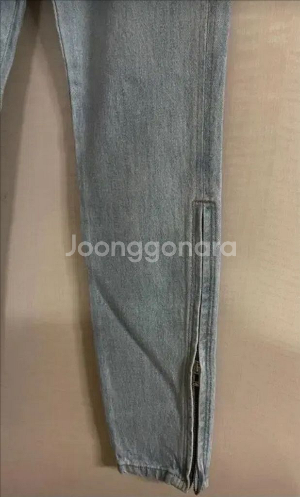 Chanel 샤넬 옆슬릿 청바지 새상품--3