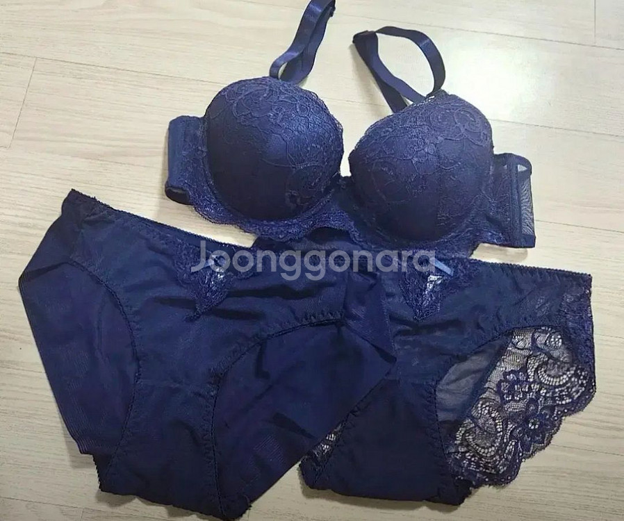레이스속옷세트(네이비,레드,베이지)--0
