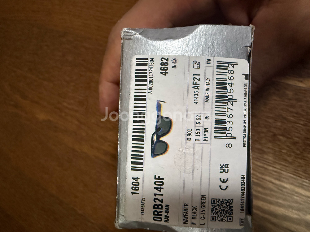 레이벤 rayban 웨이페어러 RB2140F 52--4