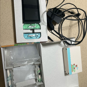 닌텐도 스위치 동물의숲 에디션 배터리개선판