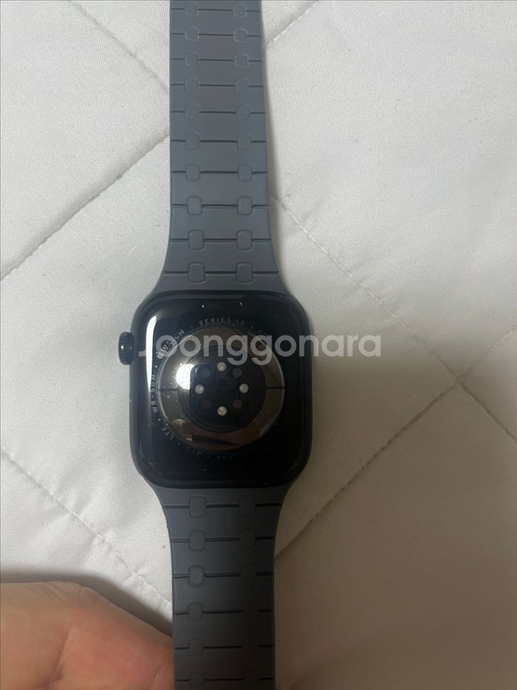 애플워치10 제트블랙46mm 셀룰러팝니다--1