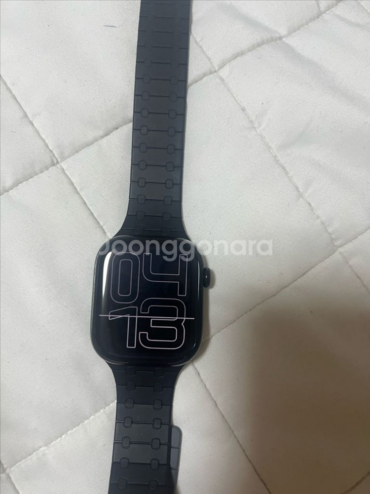 애플워치10 제트블랙46mm 셀룰러팝니다--4