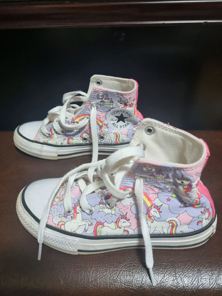 컨버스키즈 척테일러 올스타 유니콘 하이탑 스니커즈 18 이미지