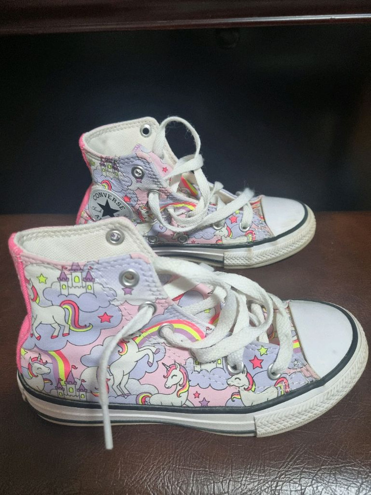 컨버스키즈 척테일러 올스타 유니콘 하이탑 스니커즈 18 이미지