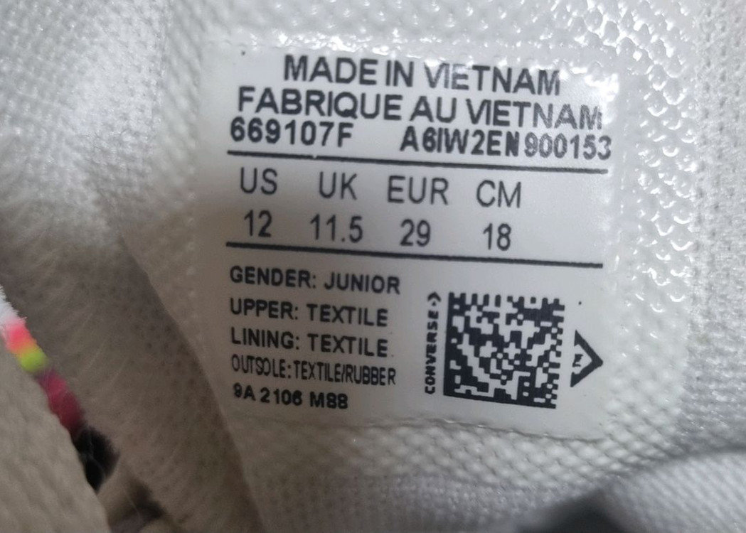 컨버스키즈 척테일러 올스타 유니콘 하이탑 스니커즈 18 이미지