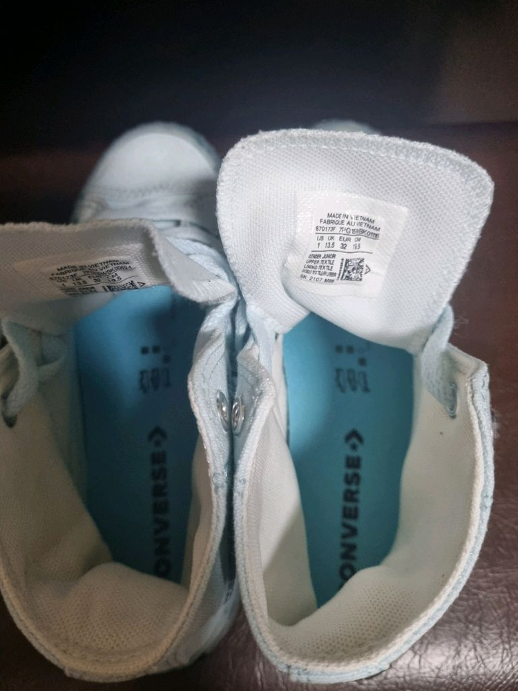 컨버스키즈 척테일러 올스타 하이탑 블루 195mm 이미지