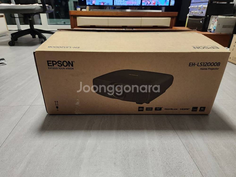 엡손EH-LS12000B/4K/완전신동품 레이저--1