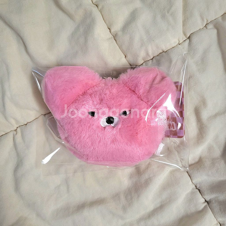 와사비베어 파우치 키링 (핑크)--0
