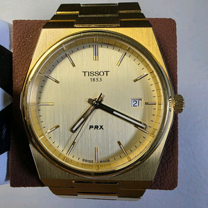 티쏘 PRX 쿼츠 40MM 골드