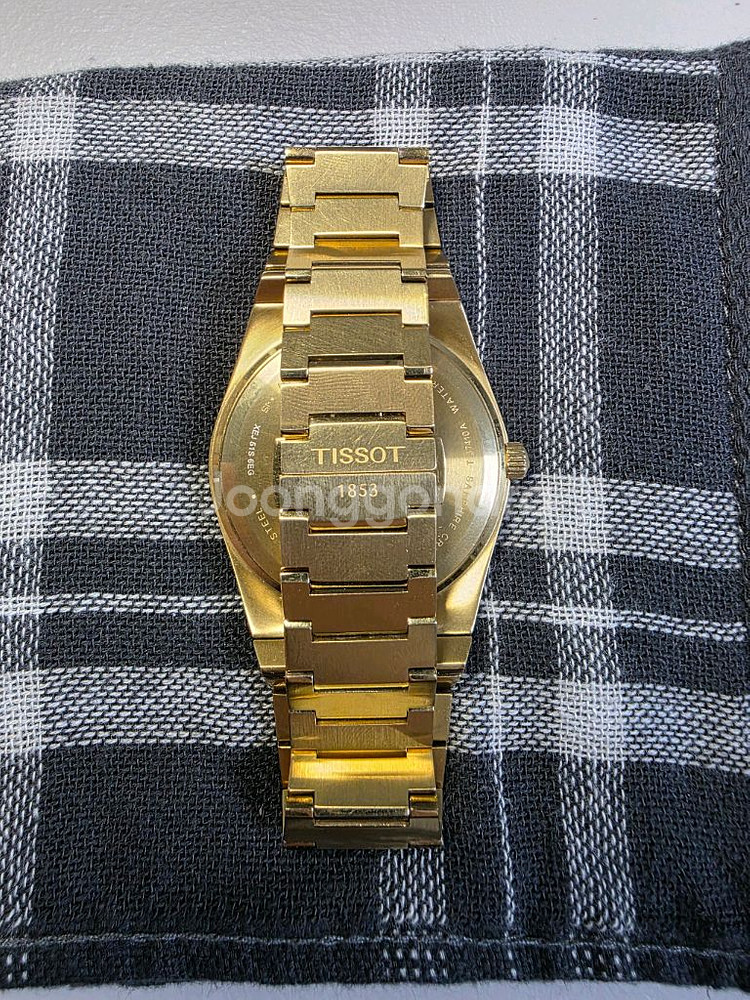 티쏘 PRX 쿼츠 40MM 골드--4