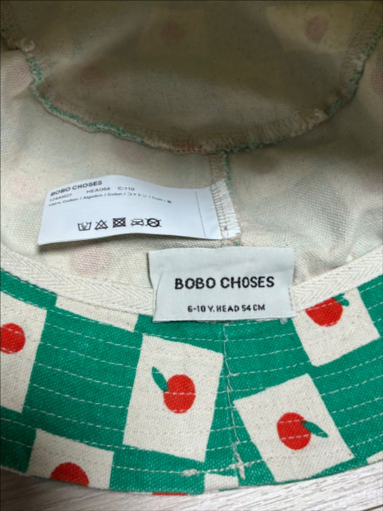 보보쇼즈 토마토 반바지, 버킷햇 이미지