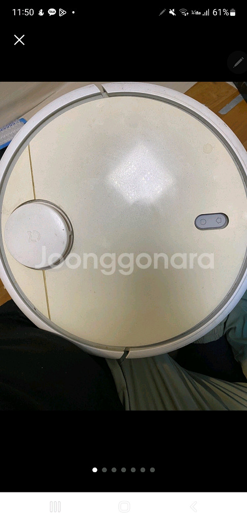 미지아 로봇청소기 샤오미 정상작동--0