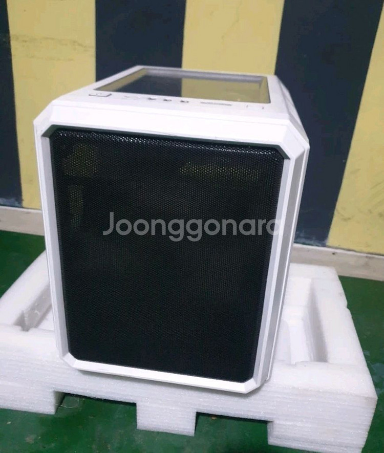 디파이 B40 미니 PC 케이스 화이트--0