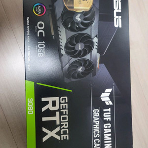 ASUS TUF RTX 3080 OC 팝니다