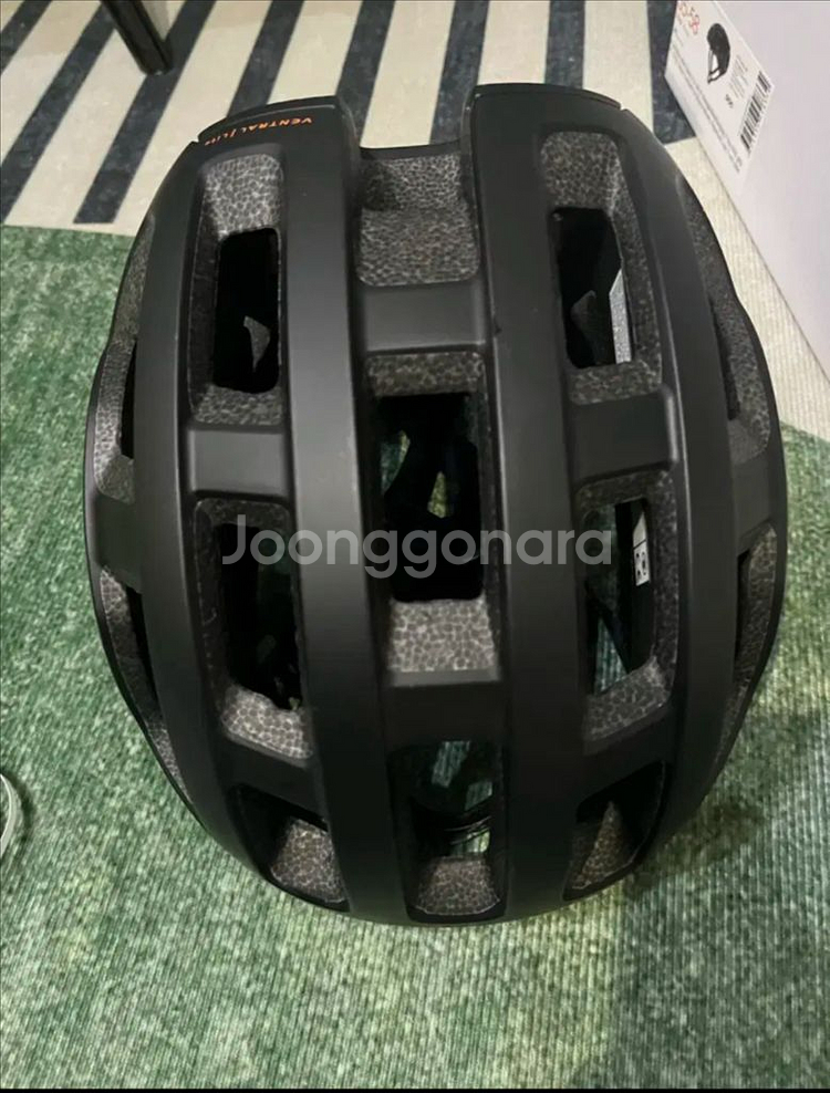 poc 벤트럴라이트 아시안핏 블랙우라늄 S(55-58)--1