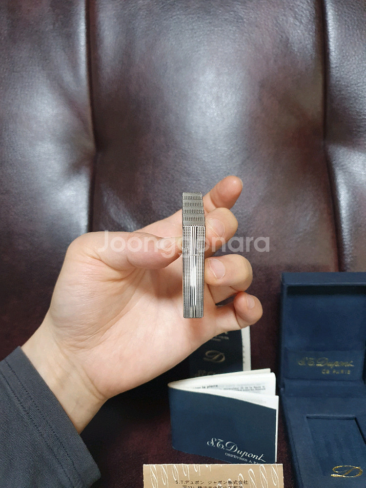 [새상품] 듀퐁라이터 라인2 ca15167 개츠비 은장--4