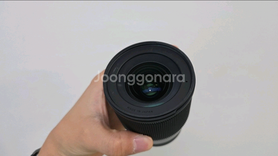 시그마 16mm f1.4 렌즈 팝니다 (소니 E마운트--2