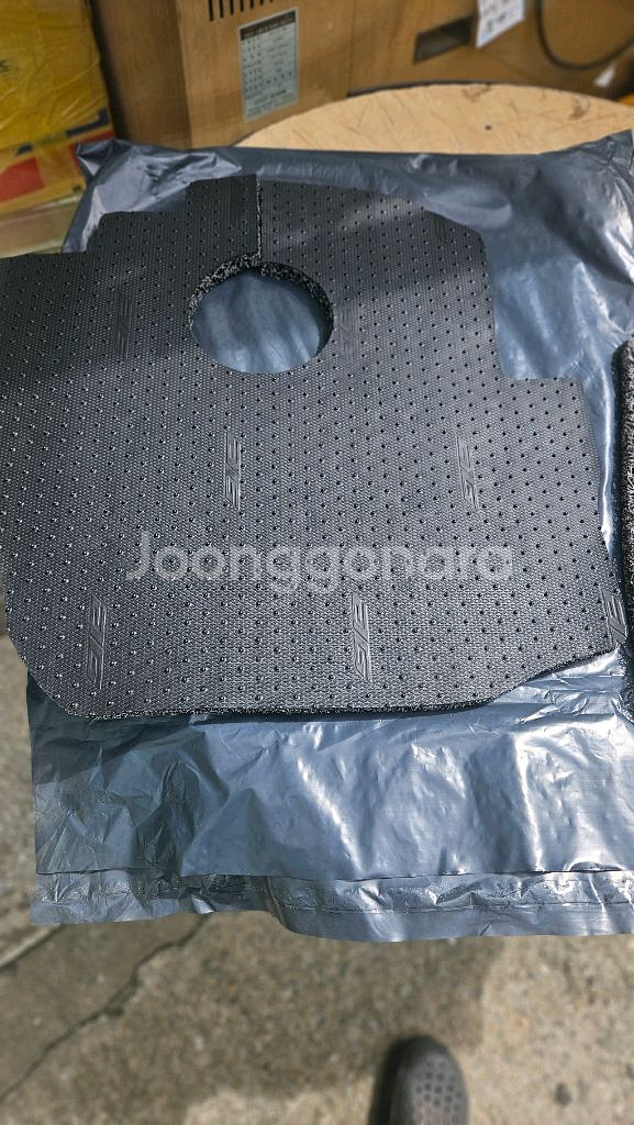 포터2 전용 자동차 바닥매트 깔판 코일매트 2pc--3