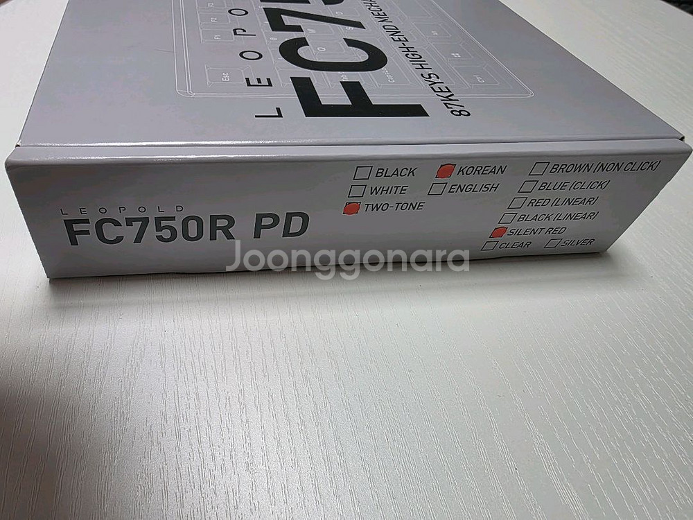 레오폴드 fc750r pd (저소음 적축) 팔아요--2