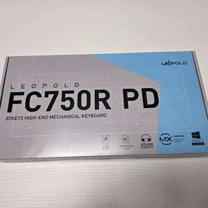 레오폴드 fc750r pd (저소음 적축) 팔아요