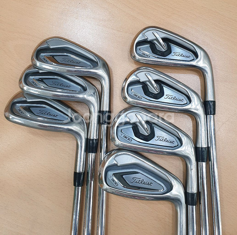 타이틀리스트 T-300 단조스틸 아이언셋트--0