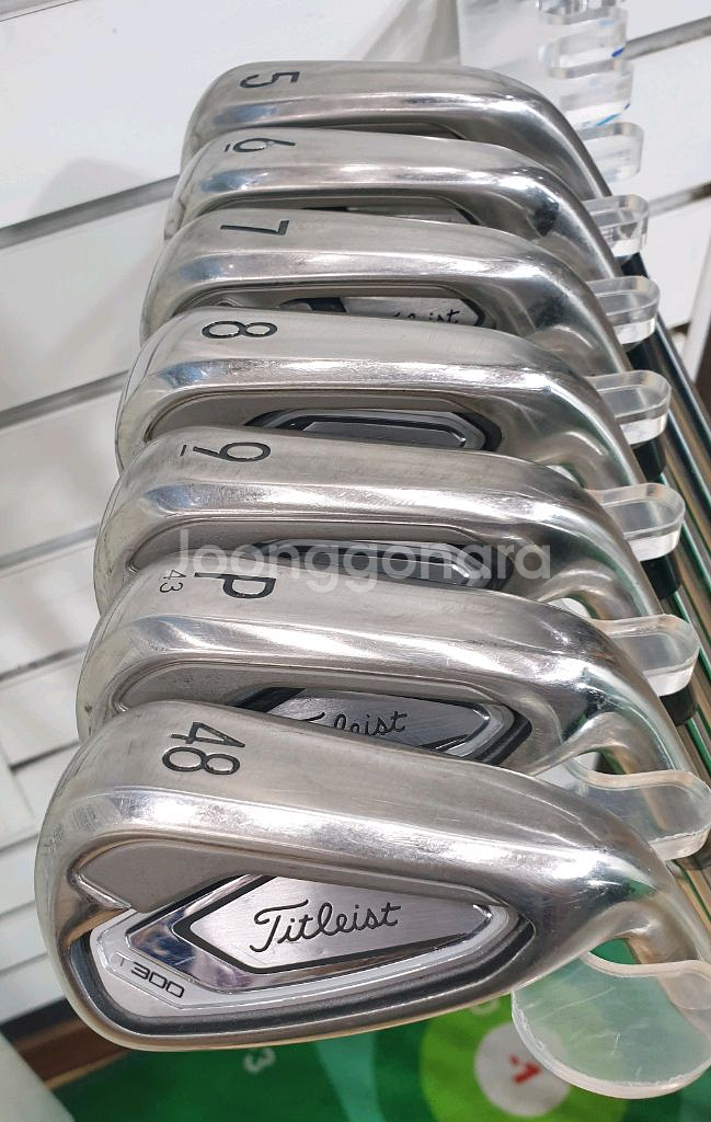 타이틀리스트 T-300 단조스틸 아이언셋트--2
