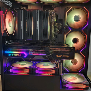 7800x3d 9070xt taichi 컴퓨터 본체