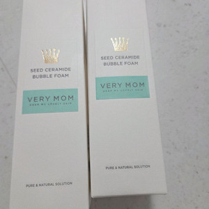 (새상품)베리맘 버블 폼 클렌저 새상품 2개 일괄판매