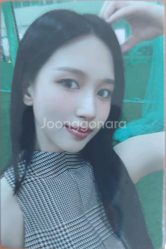 트와이스 미나 9주년 팬미팅 입장포카 2회차--0
