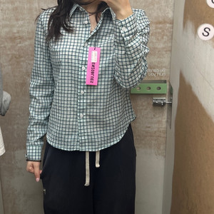 엔조블루스 체크셔츠
