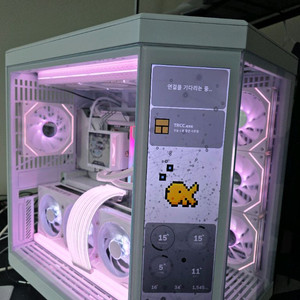 라이젠7 9800X3D 5080 어항본체 팝니다,