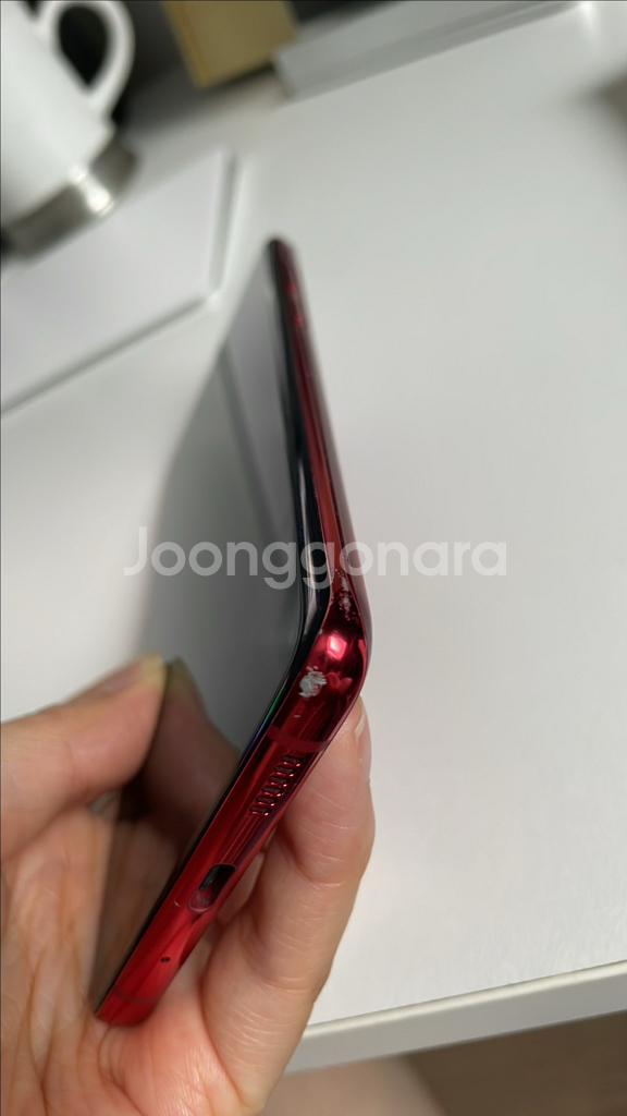 갤럭시 자급제 s20+ 256G 레드(정상해지 공기계)--5