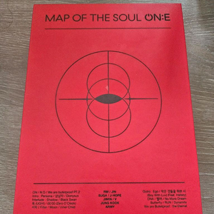 BTS ON:E 콘서트 DVD