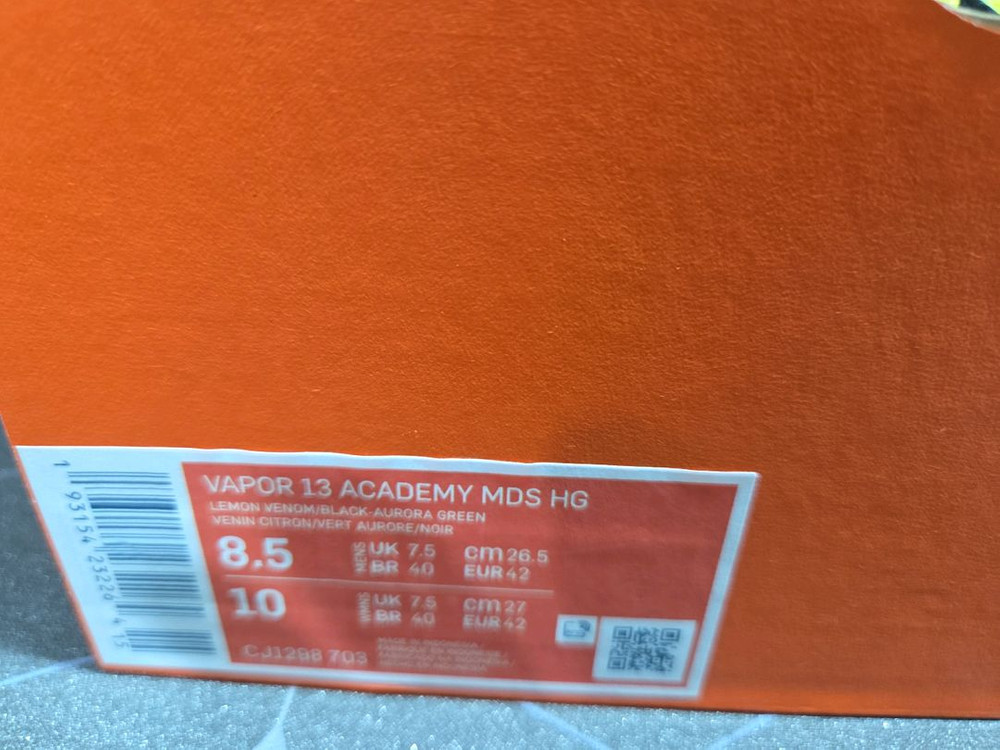 축구화 나이키 베이퍼13 아카데미 MDS HG 265 이미지