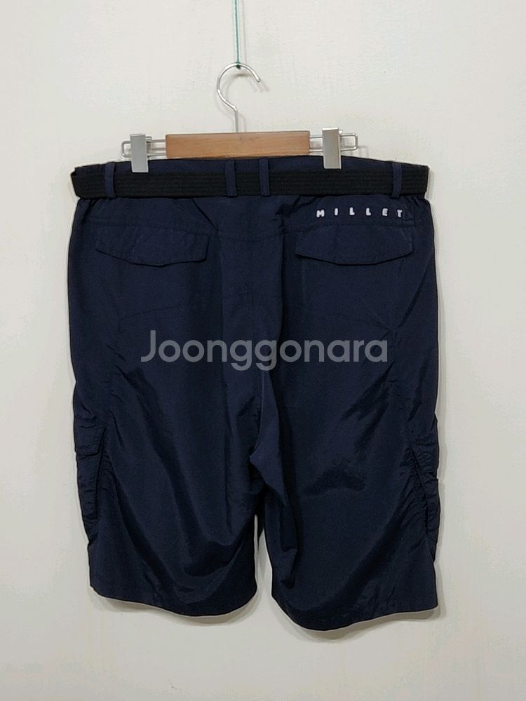 (36) 밀레 카고 반바지 네이비 등산복 하프팬츠--4