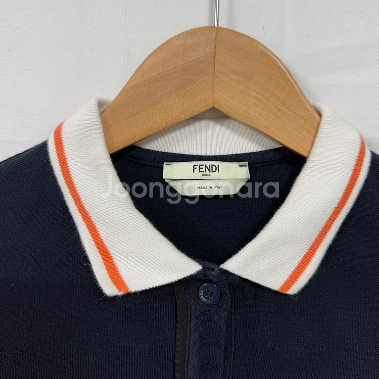 펜디(FENDI) PK 로고 반팔 티셔츠--4