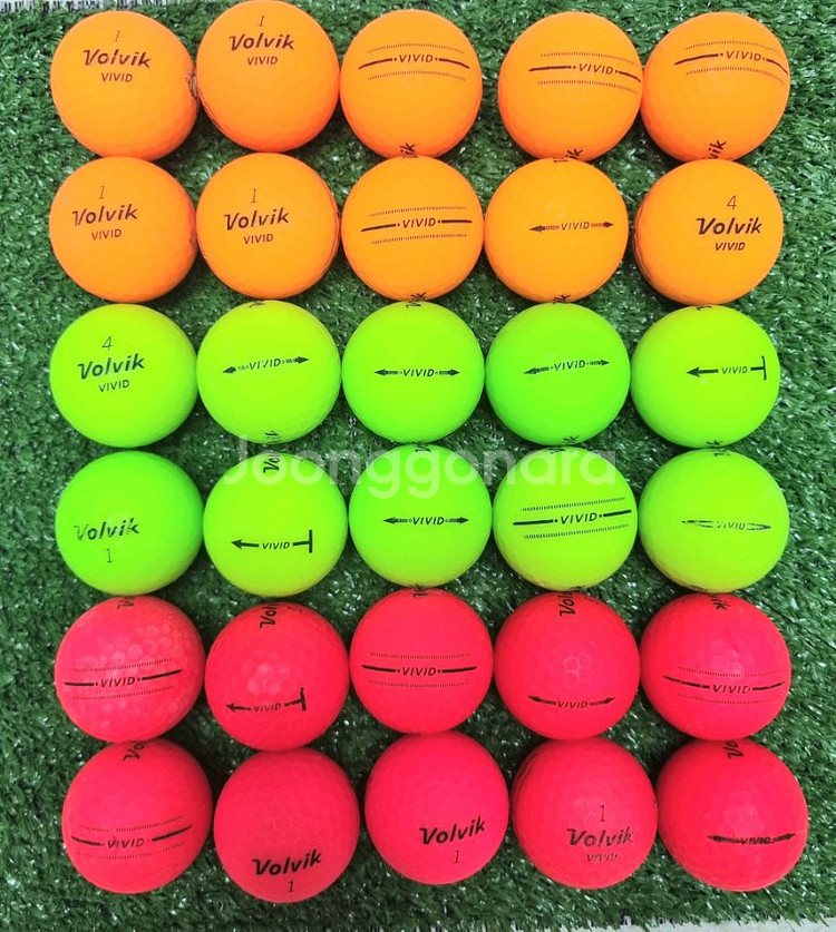 볼빅 무광 3피스 A+/A급 30개 골프공 로스트볼--0