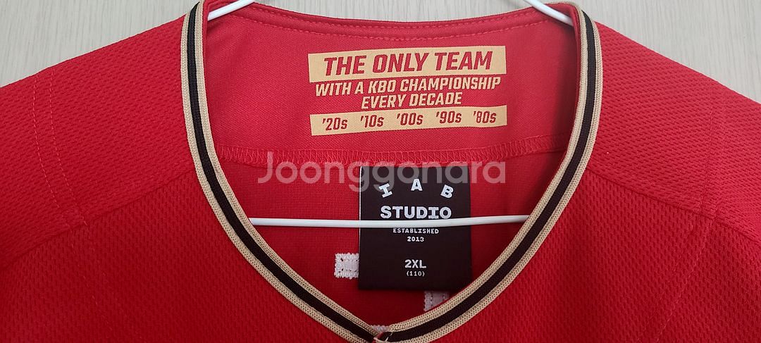 기아타이거즈 우승 유니폼 2XL--4
