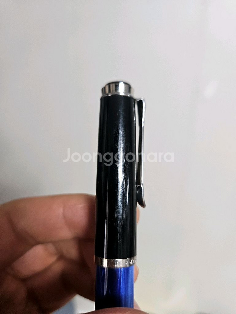 펠리칸 m205 블루마블 F닙 만년필--3