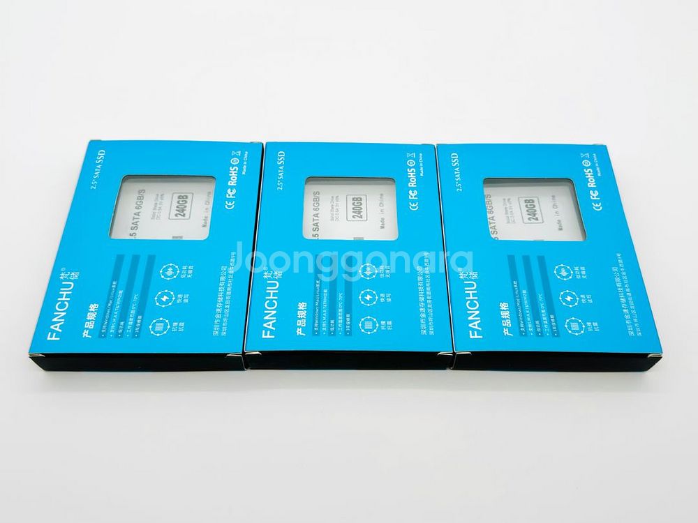 새상품 미개봉 FANCHU 정품 SSD 240GB--3