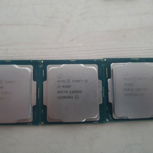 I3 9100f 2개, g5420 1개