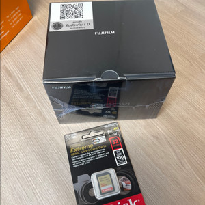 후지 x100vi 블랙 미개봉 새상품 정품