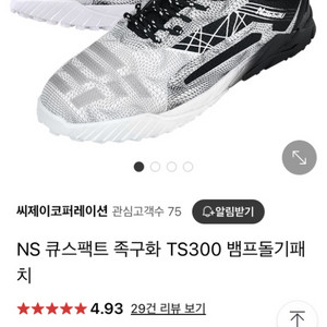 낫소 ts-300 족구화 265mm