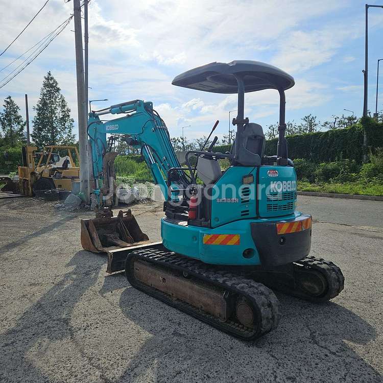 상태우수 미니 굴삭기 코벨코 sk35 2019년식--5