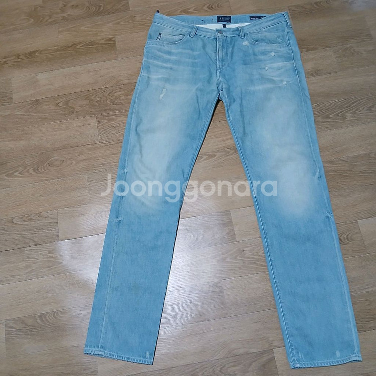 아르마니 남성36 인치 청바지--0