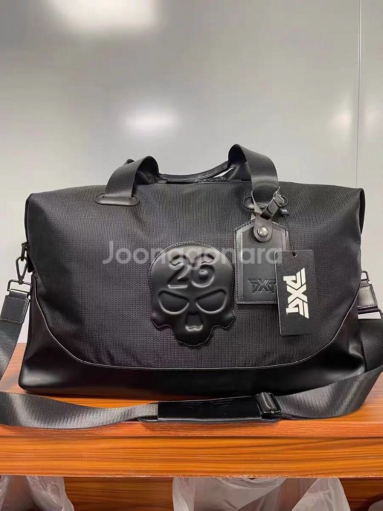 pxg 스컬 보스턴백 골프 가방 블랙 새상품--0